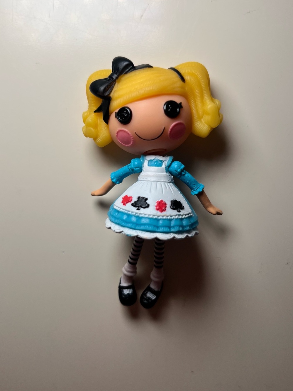 Mini Lalaloopsy Alice In Wonderland Rare Doll Figure 3” Hard To Find 2011 MGA